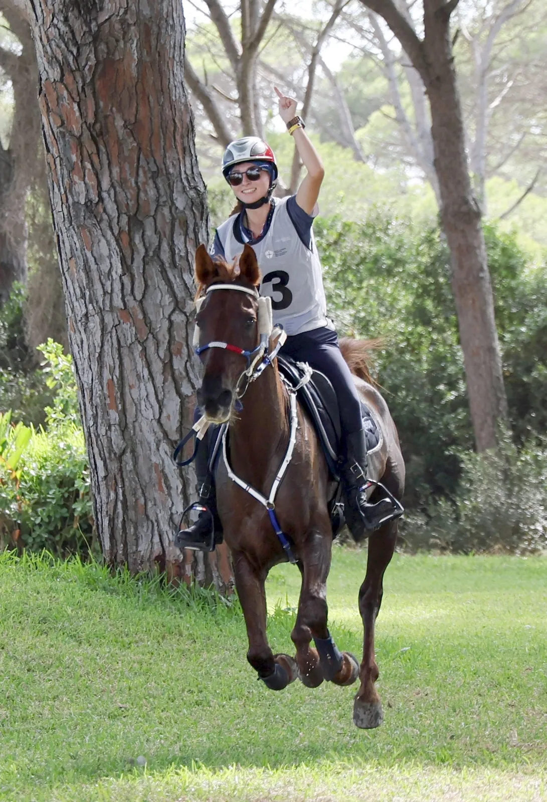 Carla Mosti et Gino d’Armani ont parfaitement géré leur épreuve.