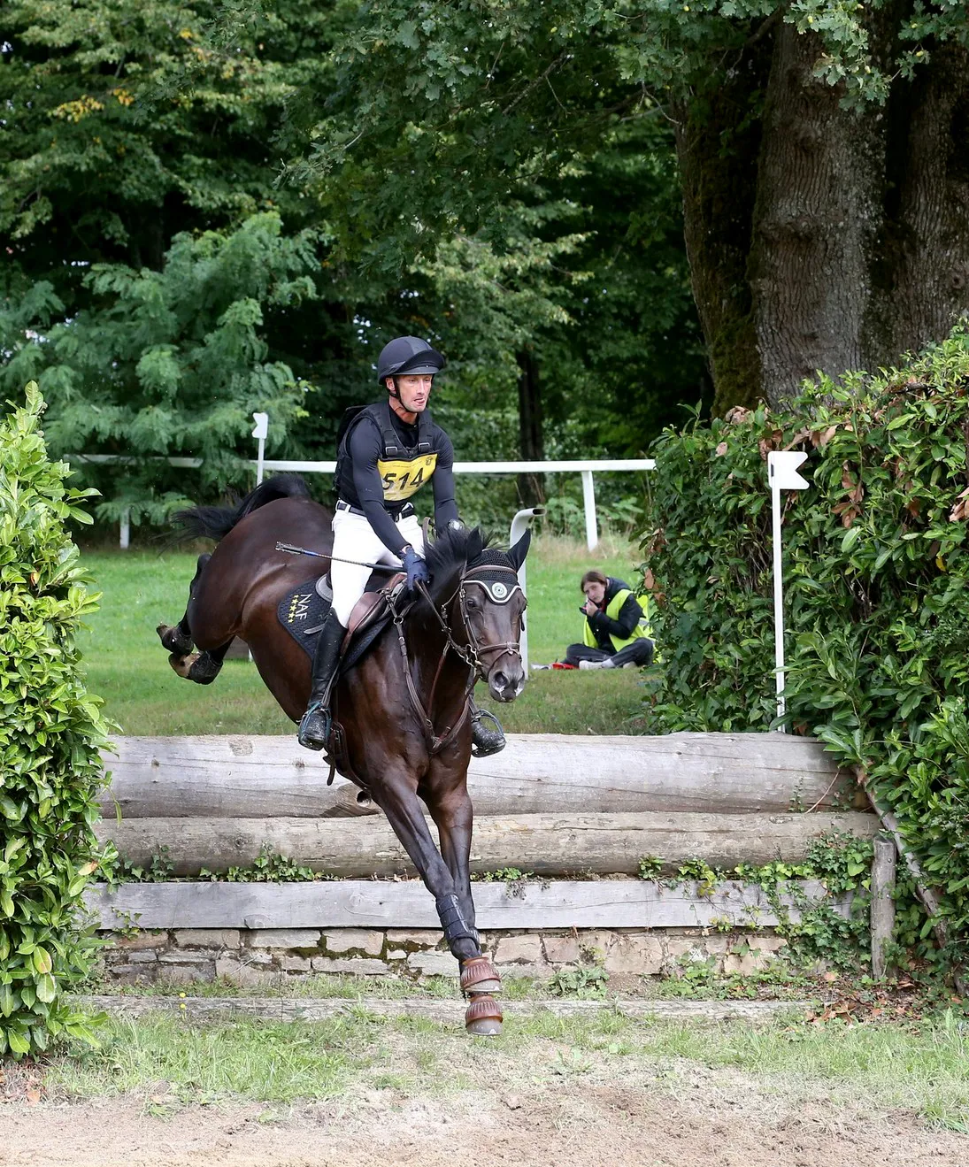 Comme sa mère, Kaya du Loir a été labellisée Élite à Pompadour sous la selle de l’excellent Christopher Six.