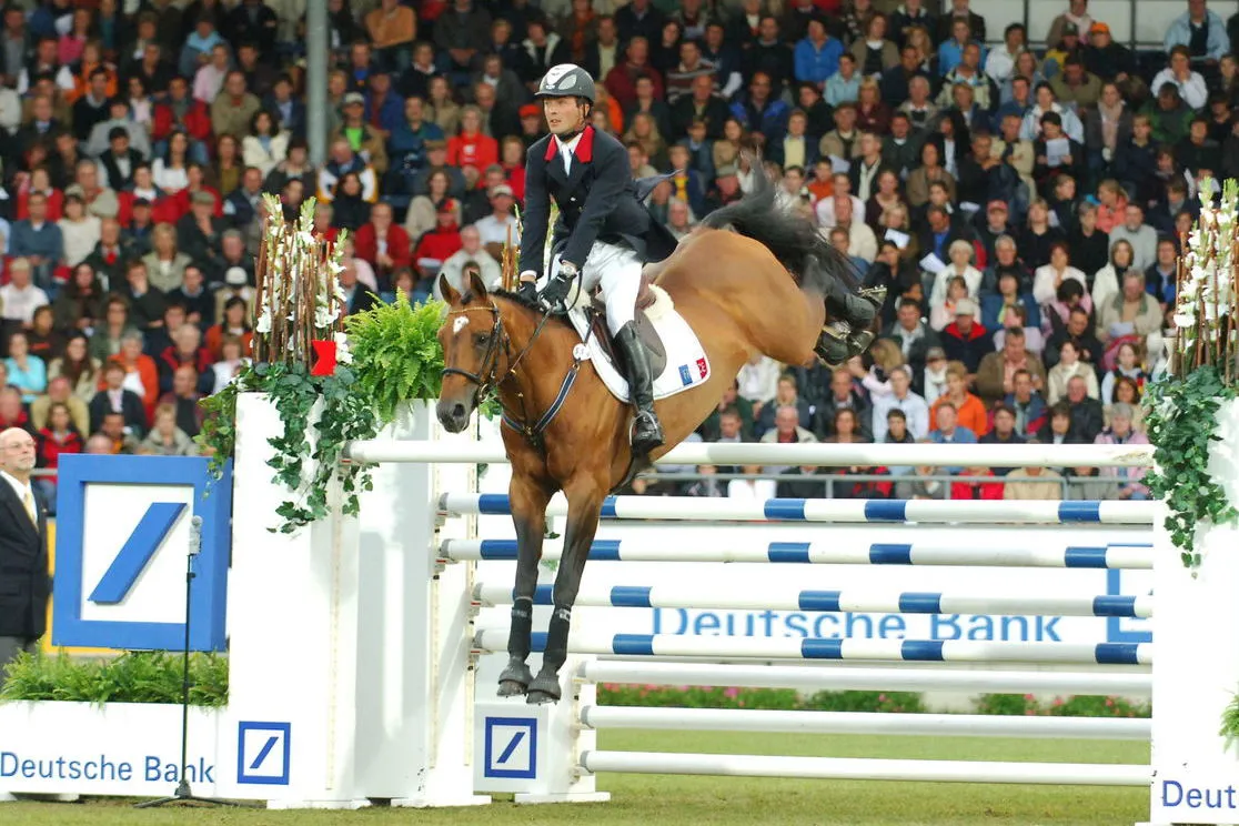 Flipper d'Elle et Laurent Goffinet aux JEM 2006 d'Aix-la-Chapelle