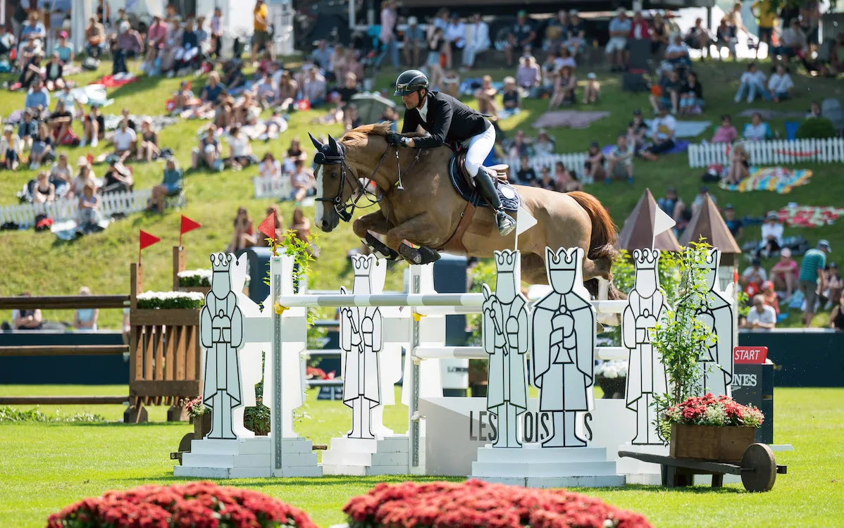 Très belle troisième place de Nicolas Delmotte avec Baladin des Matis.