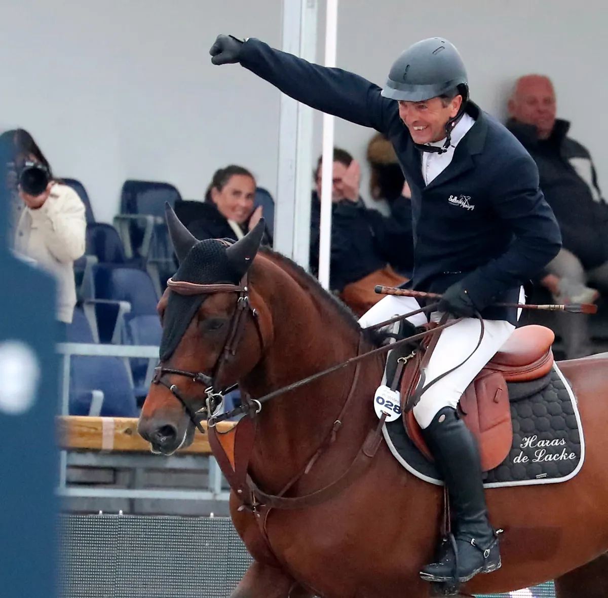 Atome des Étisses a offert de très grands moment de joie à son cavalier.