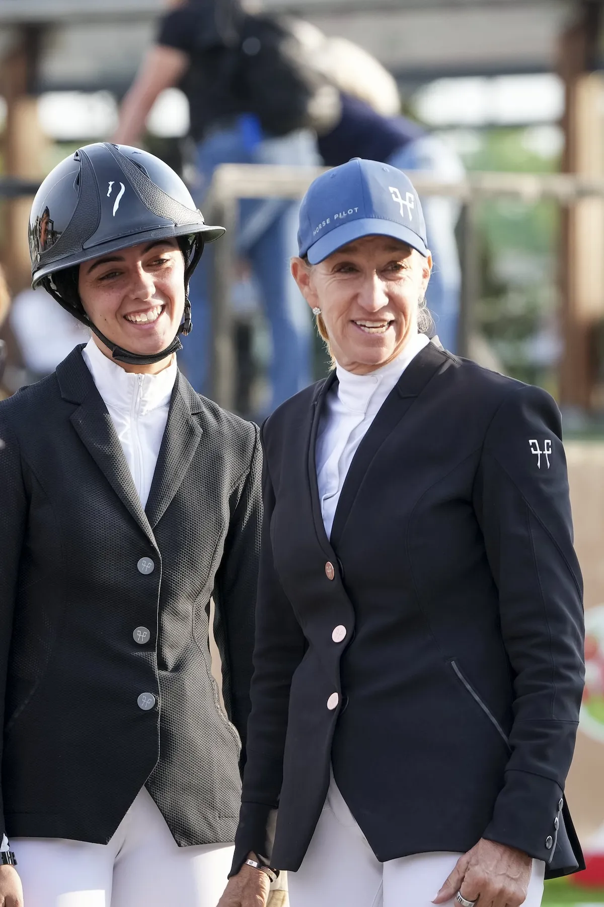 Laura Kraut (à droite), entraîne Nina Mallevaey (à gauche) depuis plus d'un an maintenant.