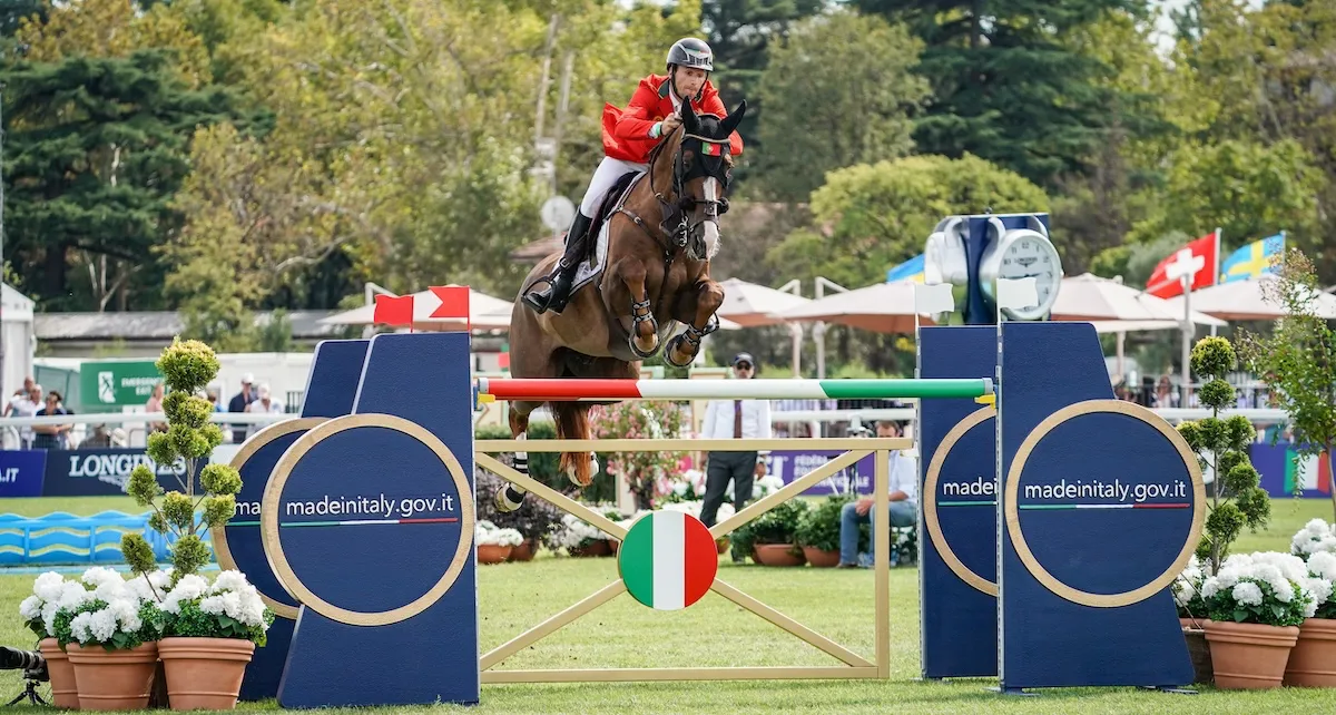 Pegasus Jataki avec le Portugais Rodrigo Giesteira Almeida lors des Européens de Milan cet été.