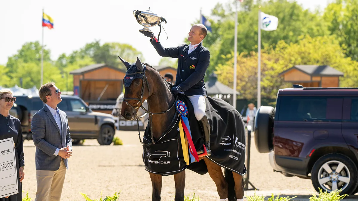 Michael Jung a remporté le trophée K3DE pour la cinquième fois.