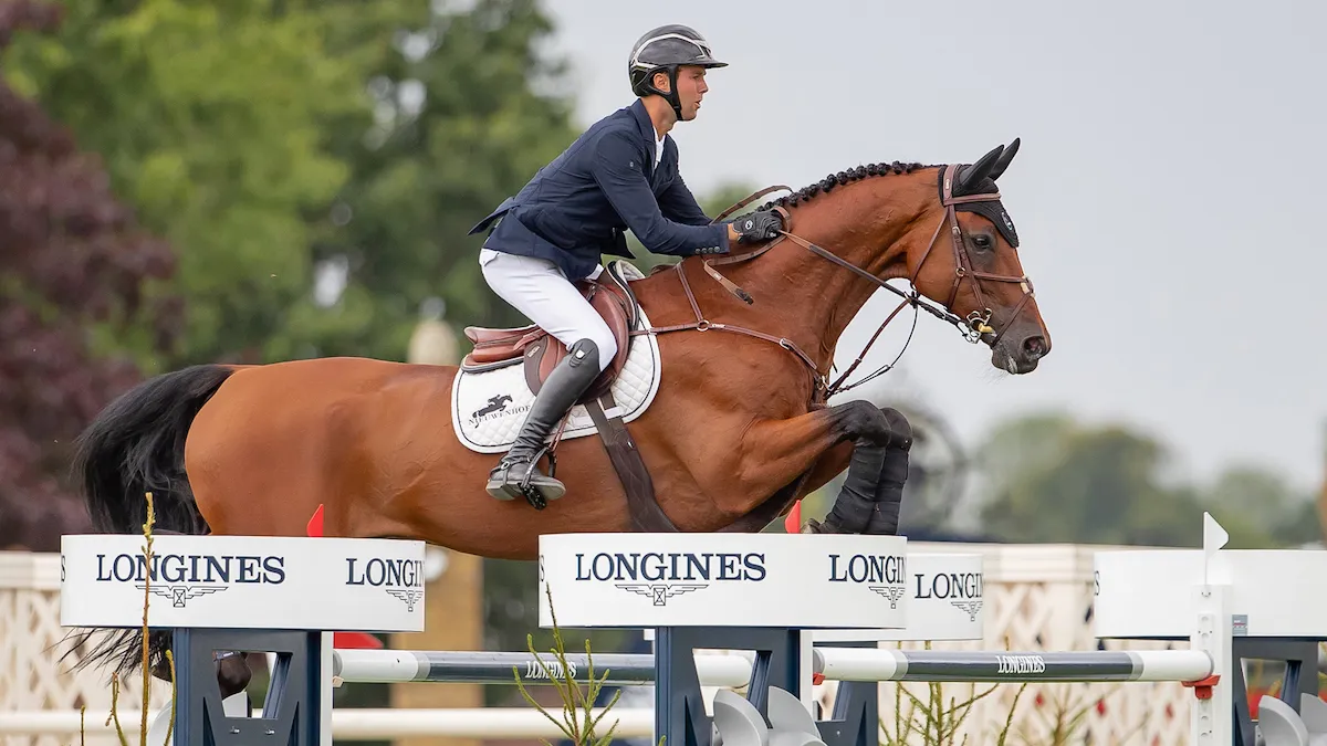 À Hickstead, Gilles Thomas a remporté le premier Grand Prix 5* de sa jeune carrière.