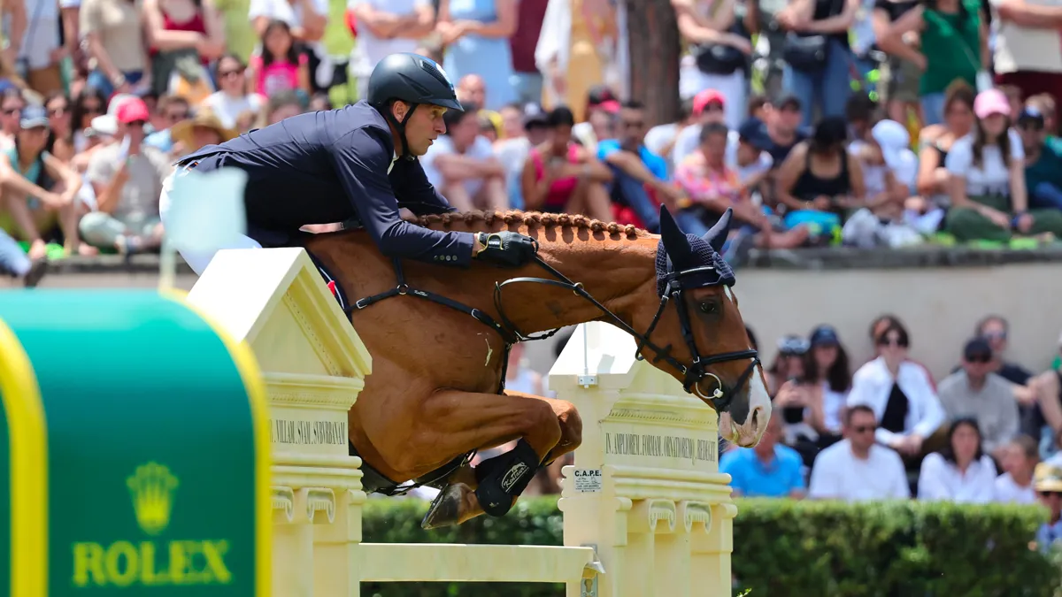 André Thieme et Chakaria ont dû batailler ferme cet après-midi.