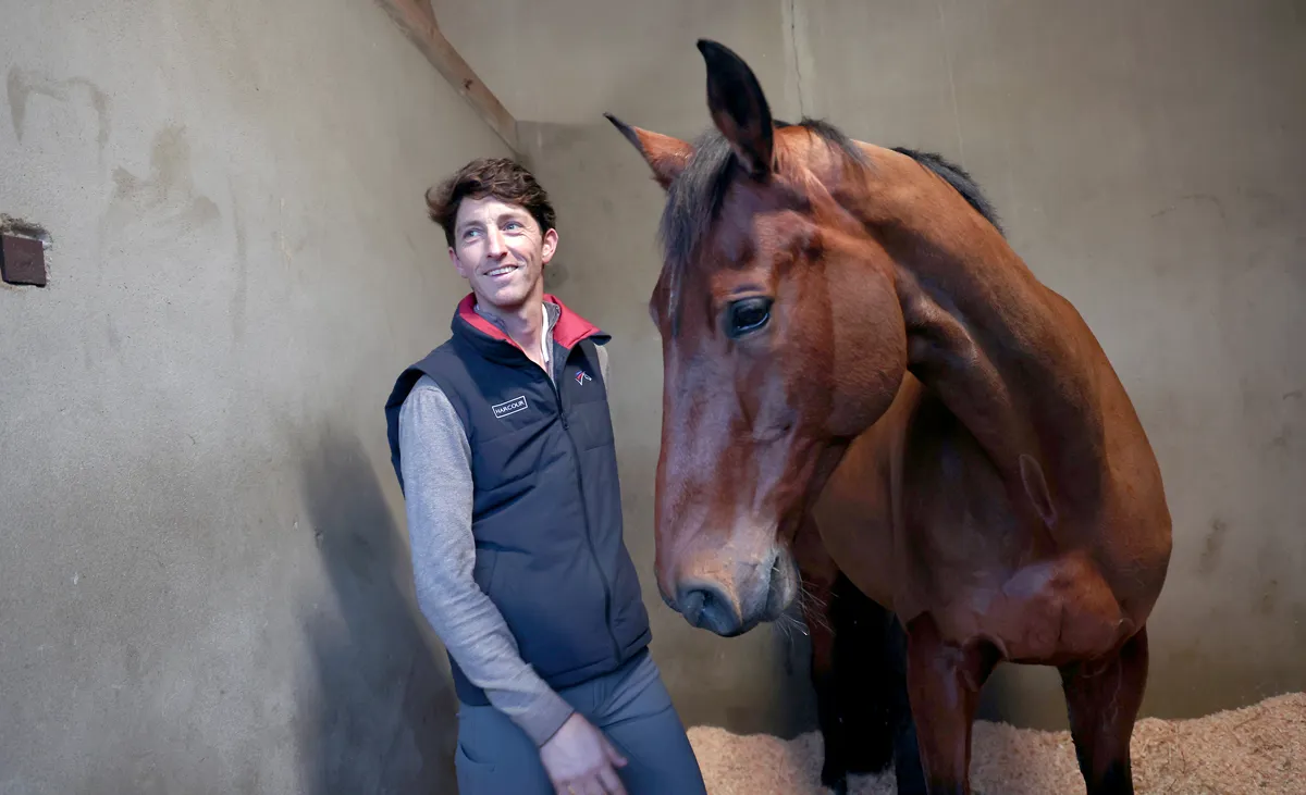 Gireg Le Coz vise clairement les championnats d’Europe de Blenheim avec son fidèle cheval de tête.