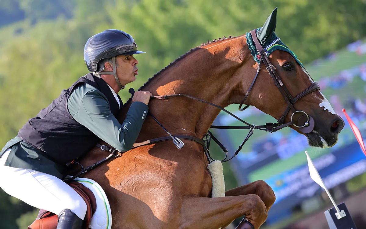 Quel plaisir de revoir Rodrigo Pessoa à un tel niveau, ce que la légende brésilienne doit à Major Tom, son nouvel espoir.