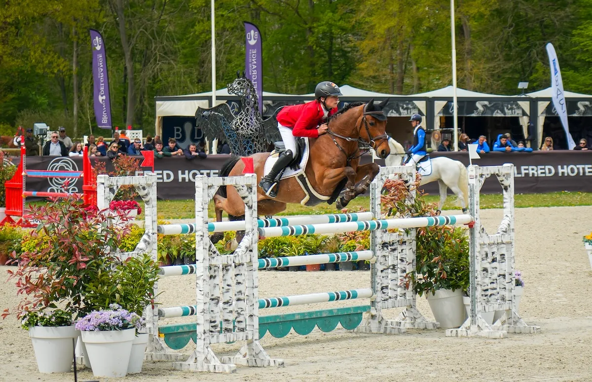 Malte Merschformann en selle sur Del Toro K a signé la meilleure performance allemande.