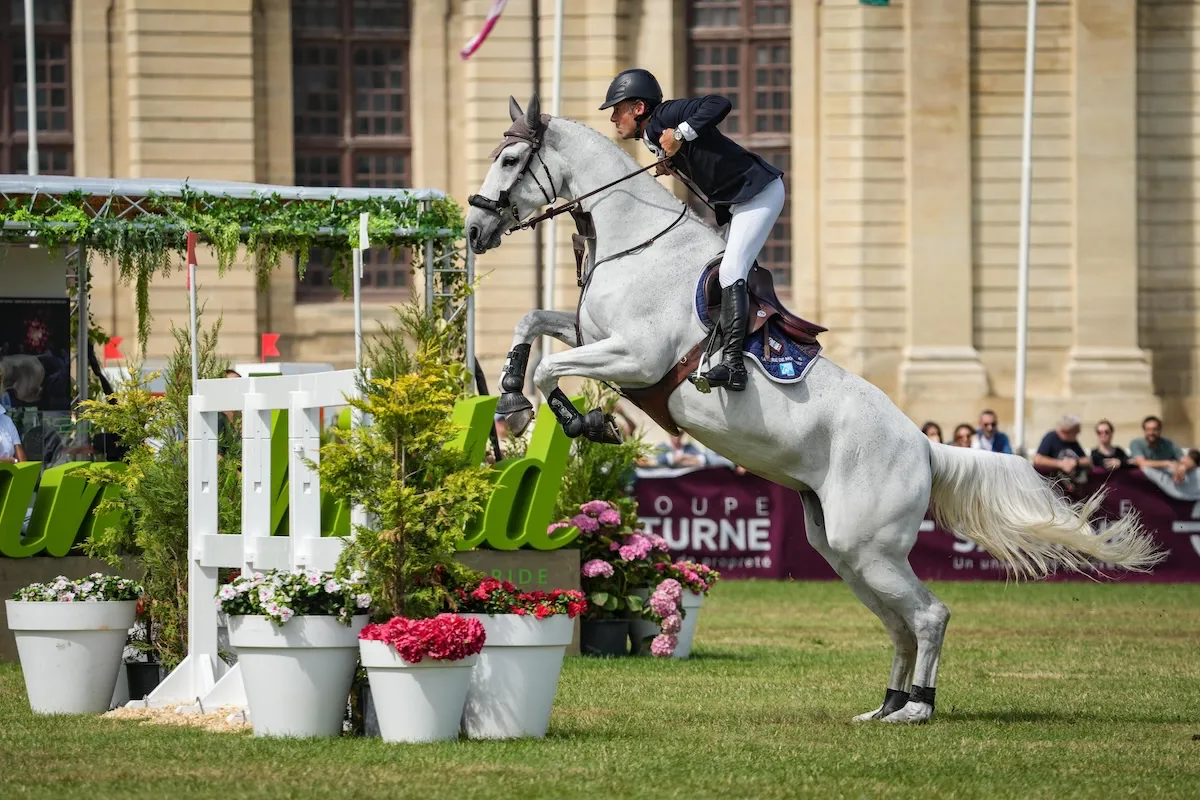 Meyer Selles et Philippe Rozier, ici à Chantilly Classic sur Dirty Sweet, c’est une histoire qui dure!