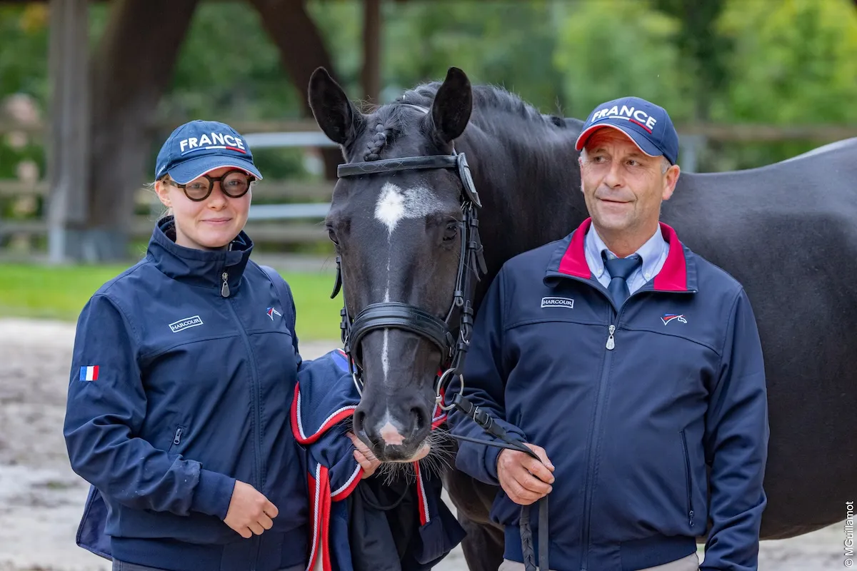 Sacrée en 2023 chez les jeunes chevaux d’attelage, Idromel noir*IFCE a décroché le bronze chez les six ans cette année.