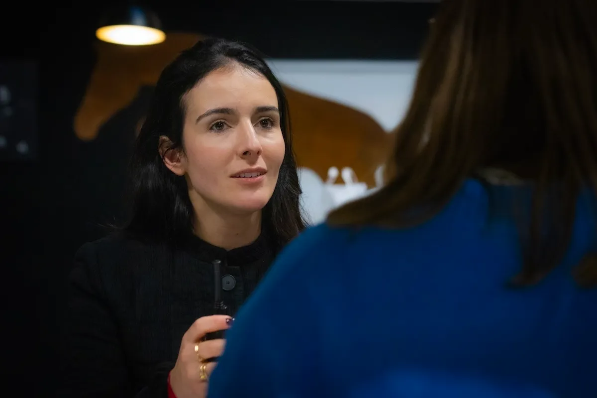 Charlotte Bouilloux-Lafont, directrice du Salon du Cheval de Paris, a répondu à nos questions lors de notre visite dimanche. 
