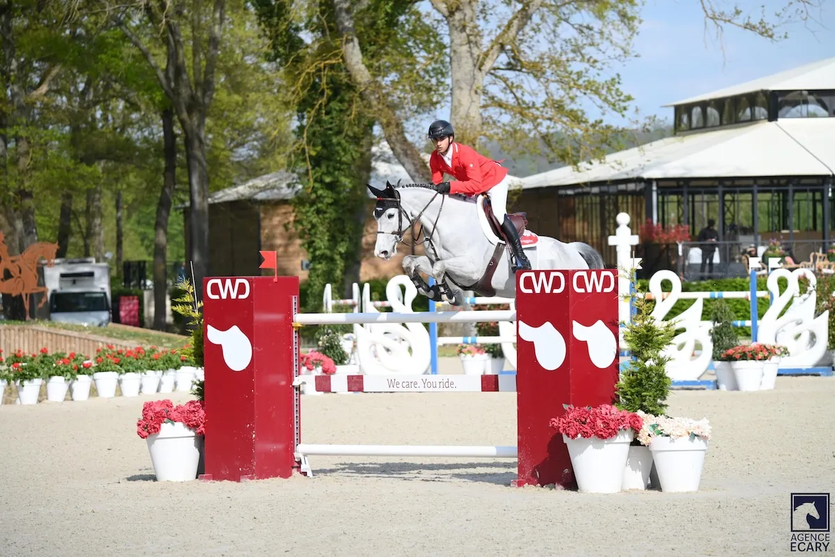 Avec un triple sans faute, Noah Keller a signé la meilleure performance suisse en selle sur Nestor VDR.