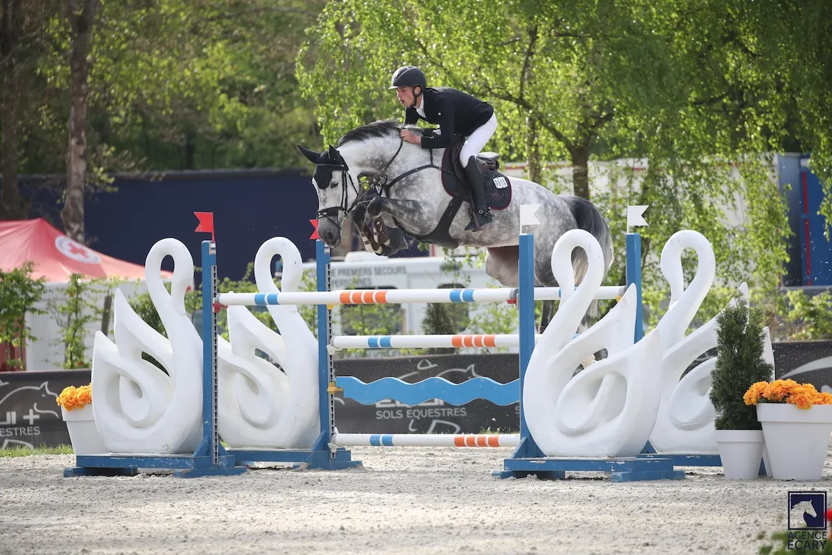 Seppe Wouters et Roxanne de Regor se classent deuxièmes. 