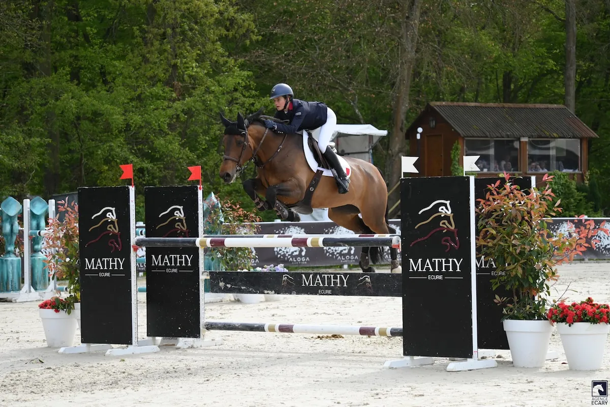 Lena Daudinet Paquet a signé le seul sans-faute français de la soirée.
