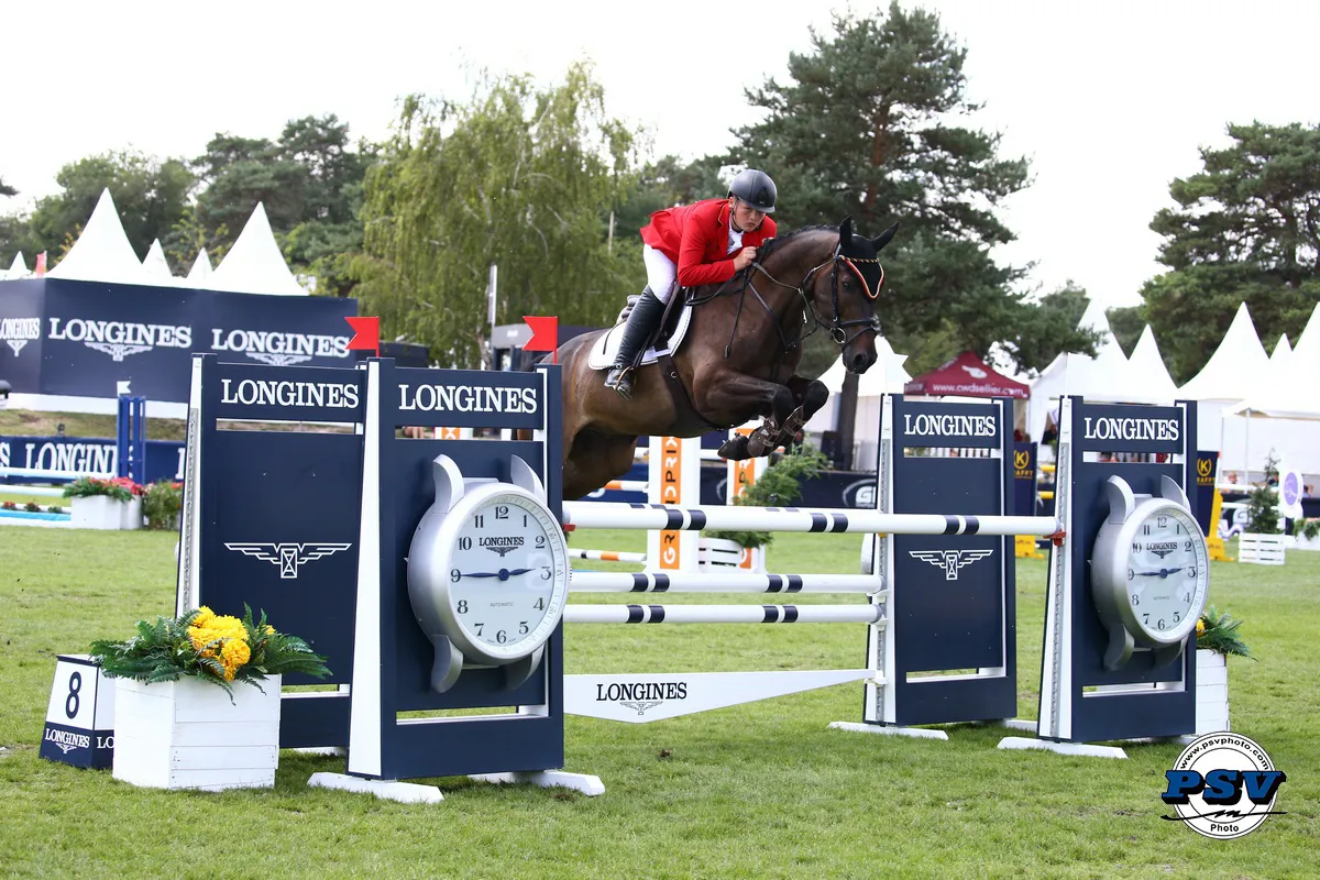 L'Allemand Mick Haunhorst a lui aussi délivré un beau parcours parfait aujourd'hui.