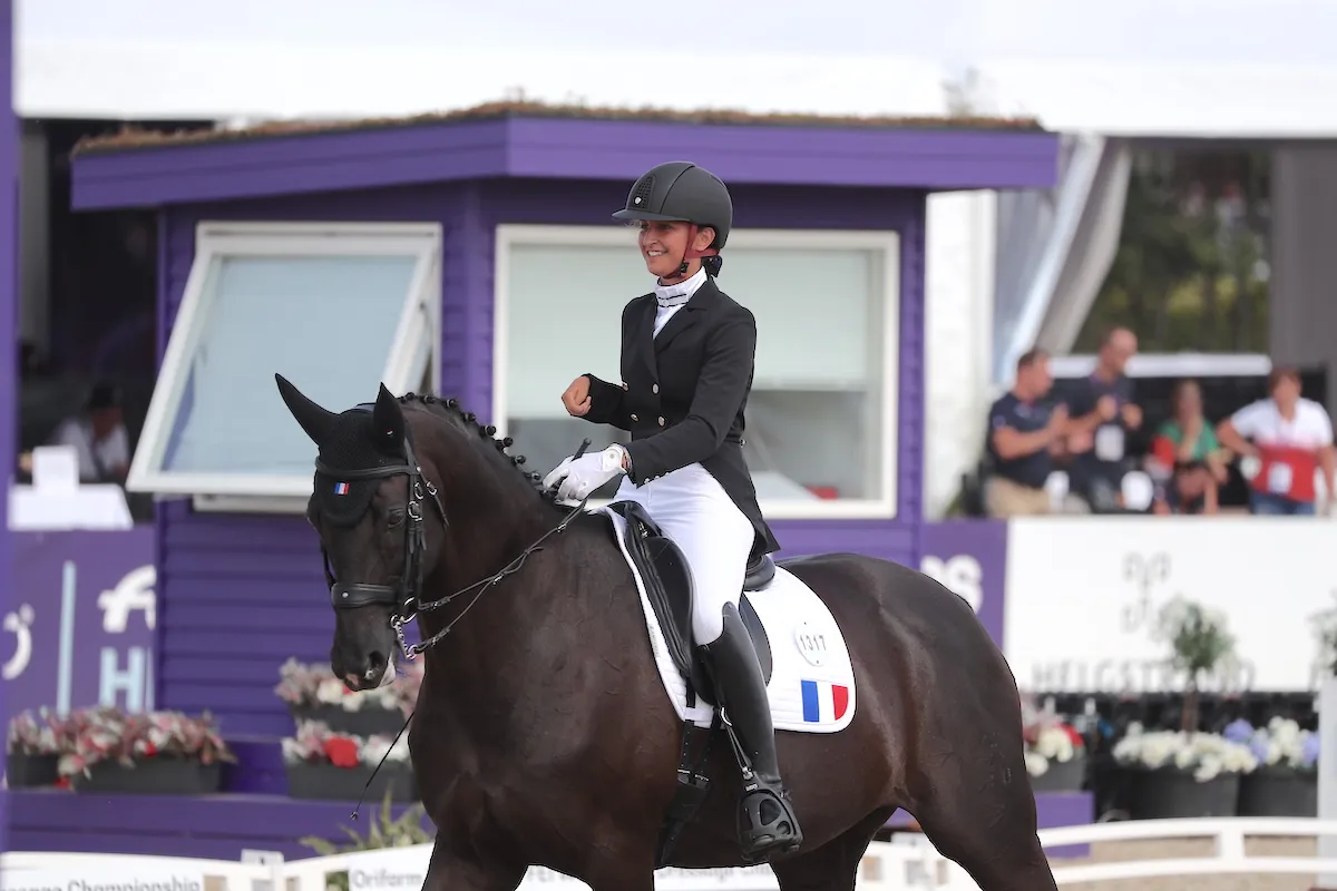 Chiara Zenati et Swing Royal*IFCE ont pris la cinquième place en Grade III.