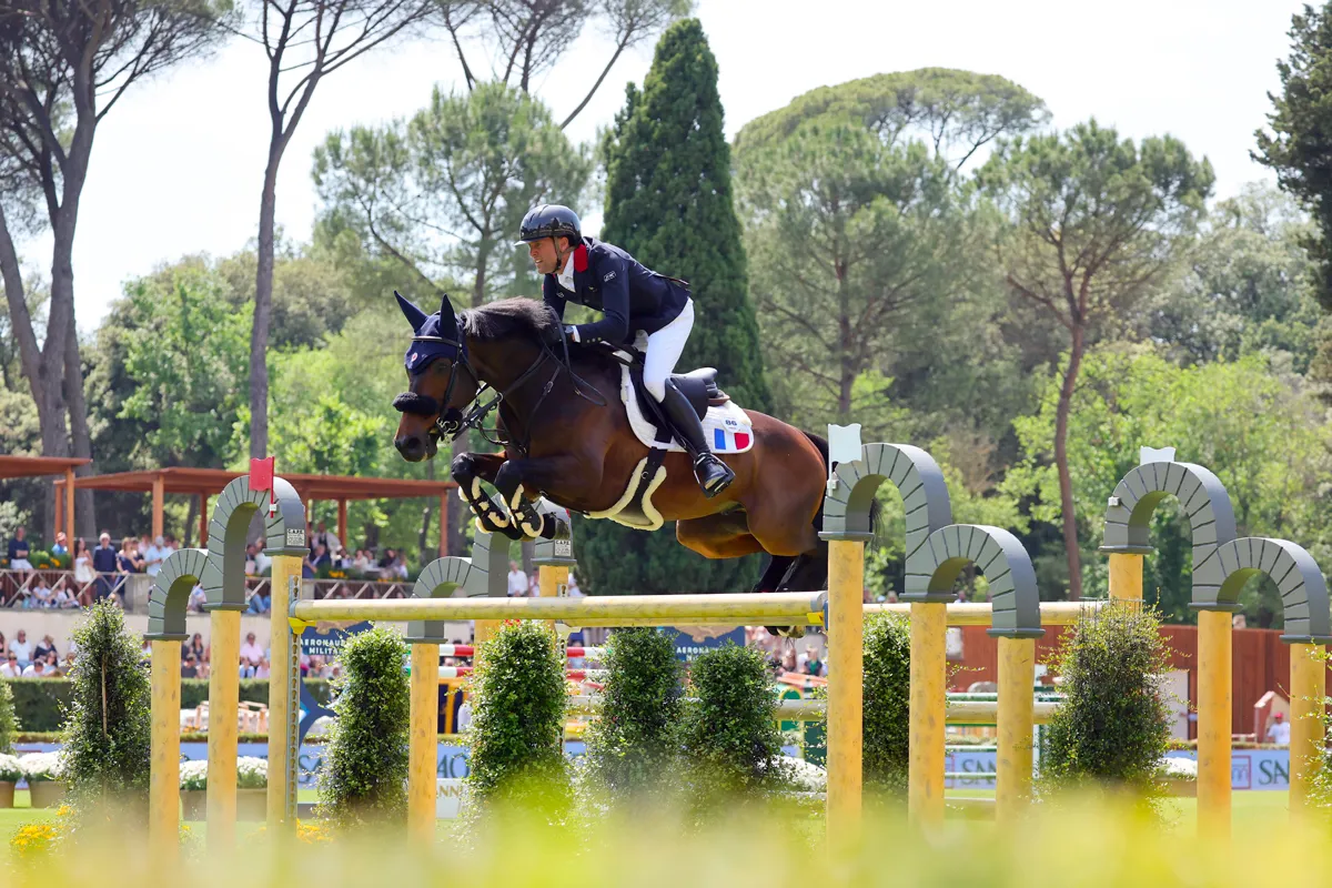 Simon Delestre et Cayman Jolly Jumper ont signé une Coupe des nations quasi parfaite à Rome.