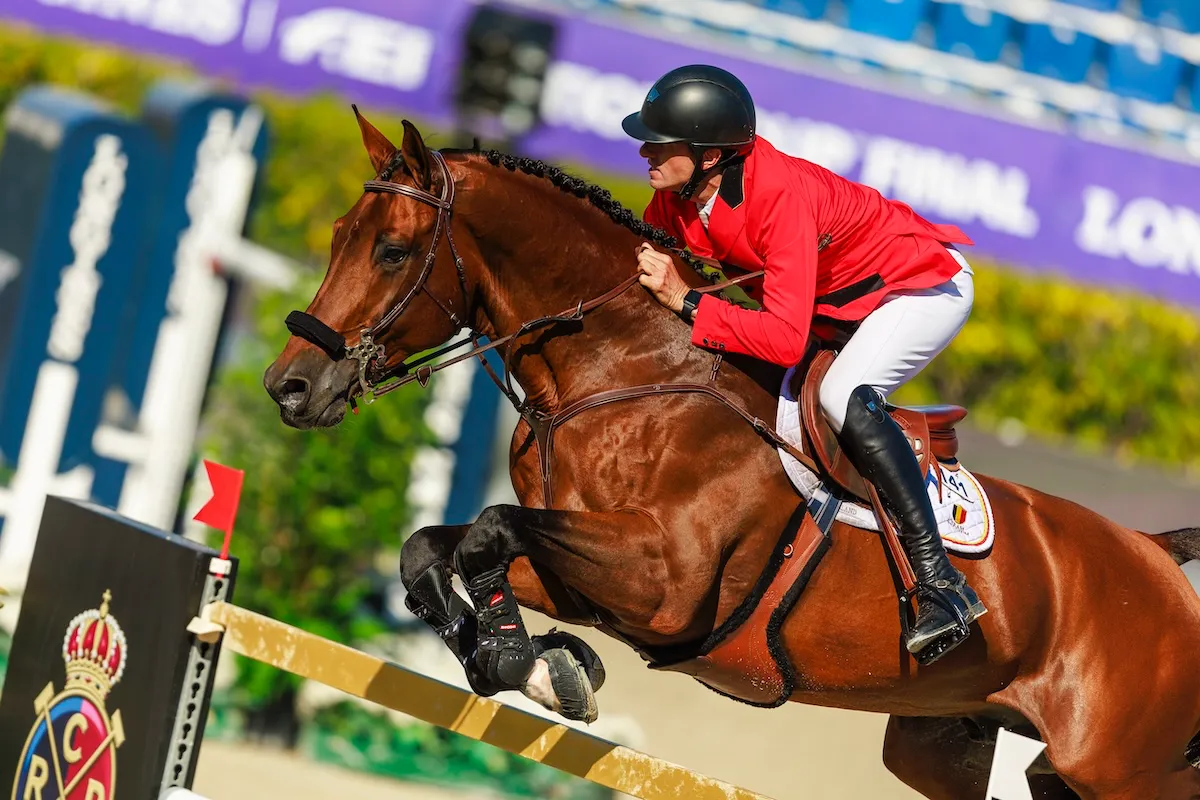 Grégory Wathelet et Bond Jamesbond de Hay.