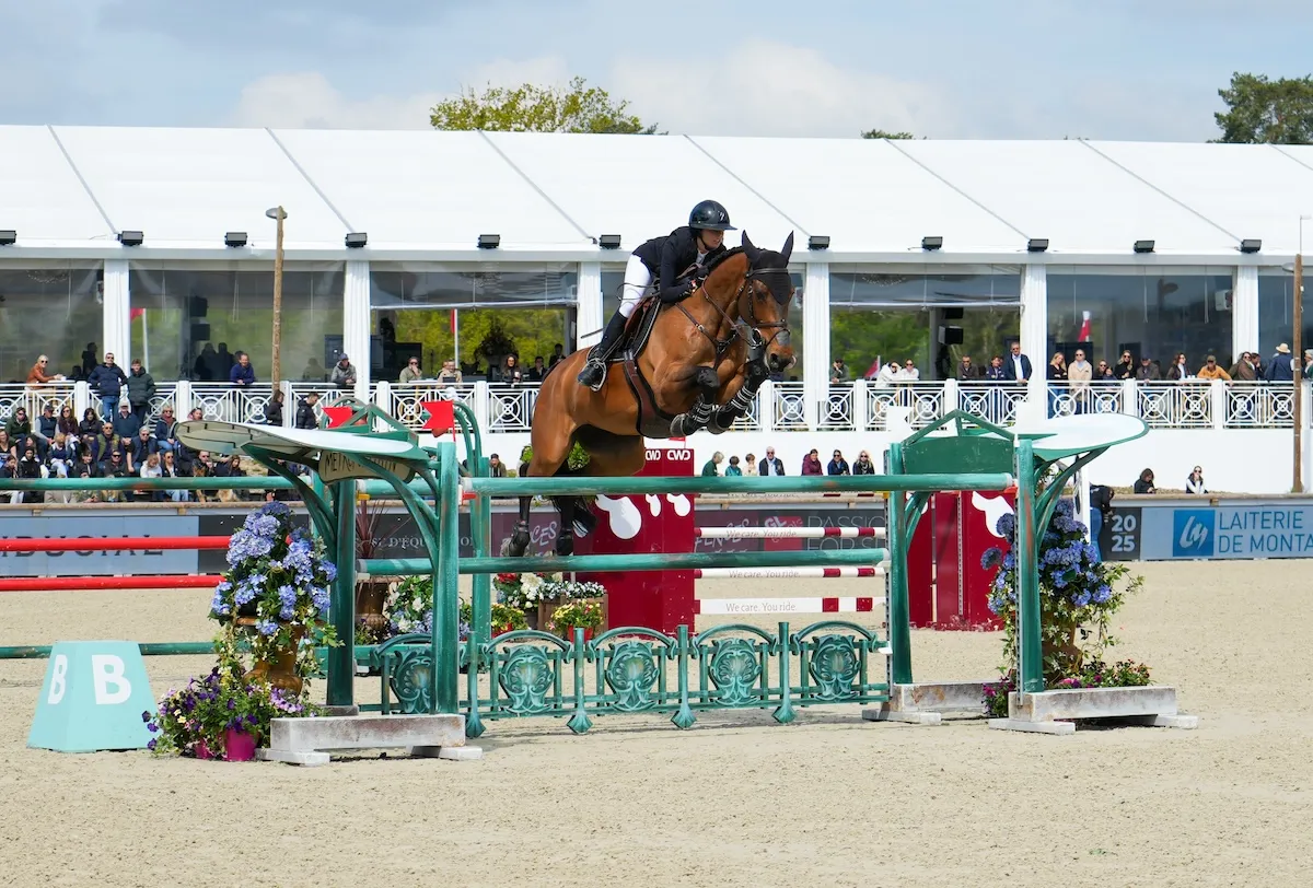 Nina Mallevaey s’est emparée de la sixième place avec sa fidèle Dynastie de Beaufour