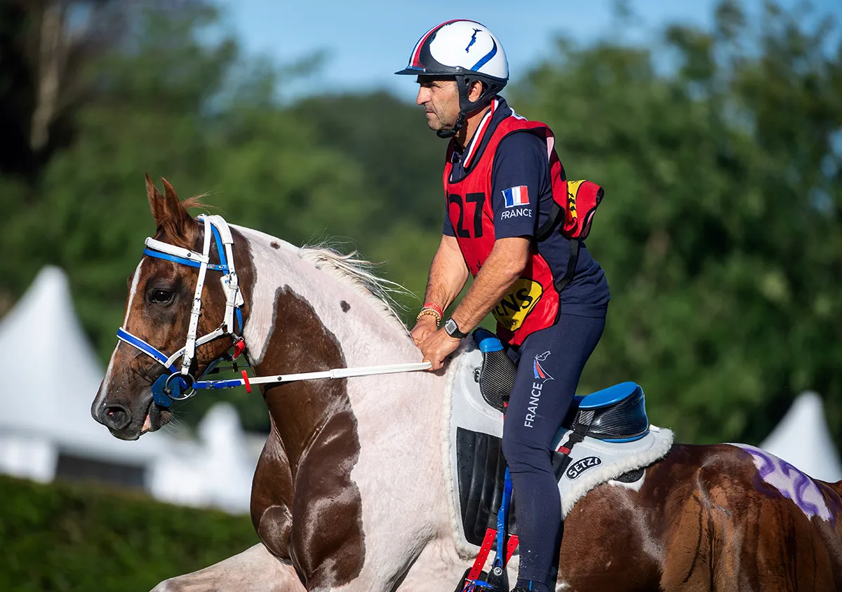 Philippe Tomas s’est paré du bronze individuel avec Biwaka de Chalendrat.