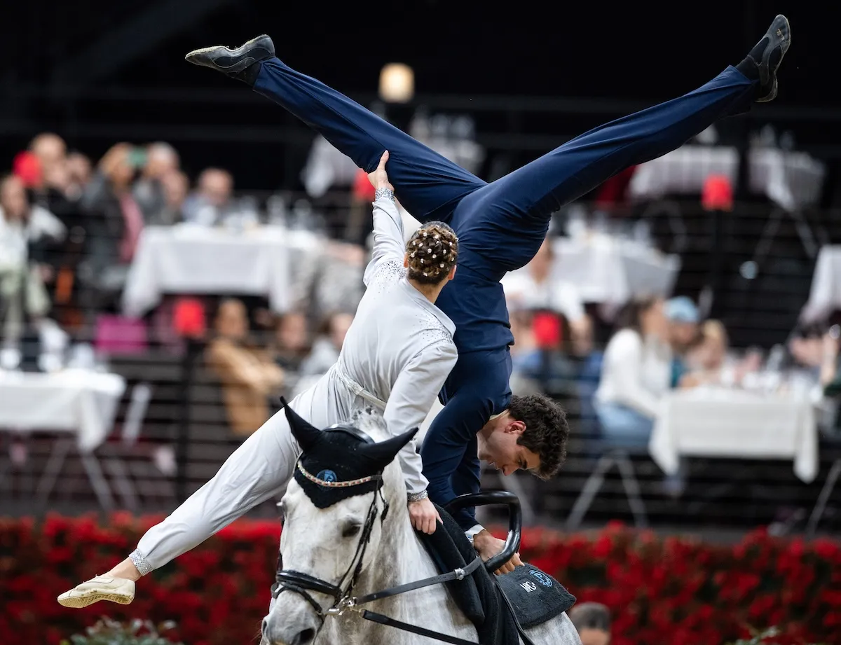 Rebecca Greggio et Davide Zanella ont véritablement ému le public et les juges ce matin.