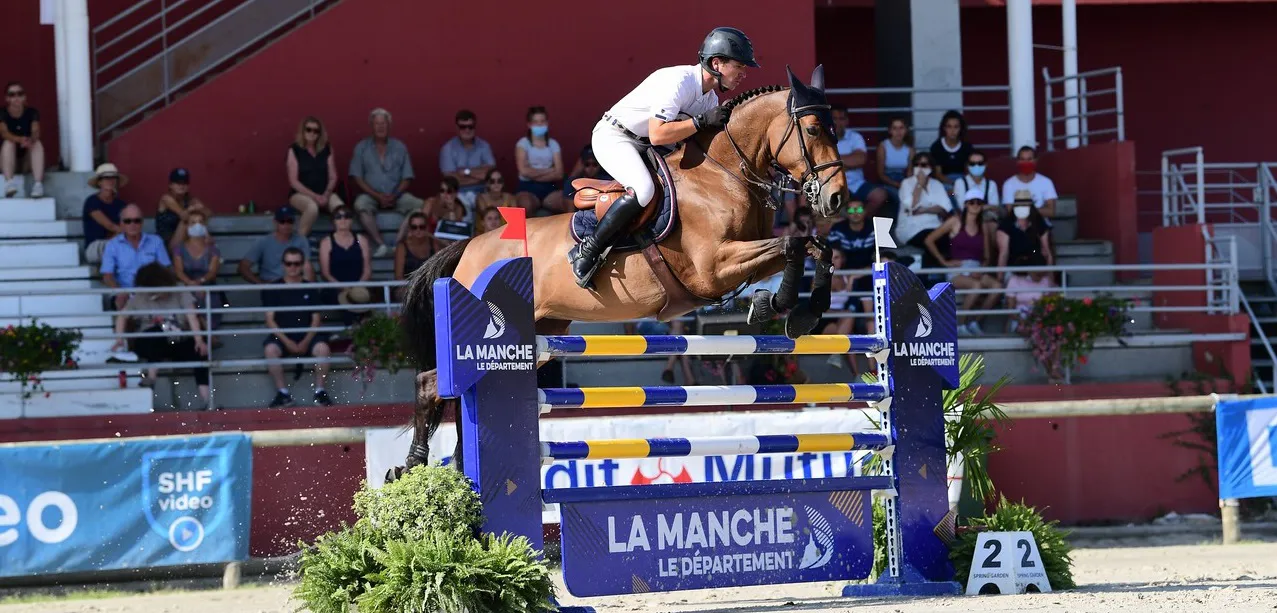 Le week-end passé à Saint-Lô, Pierre-Marie Friant a classé Bianca Star et Urdy d'Astrée sur le podium du Grand Prix. 