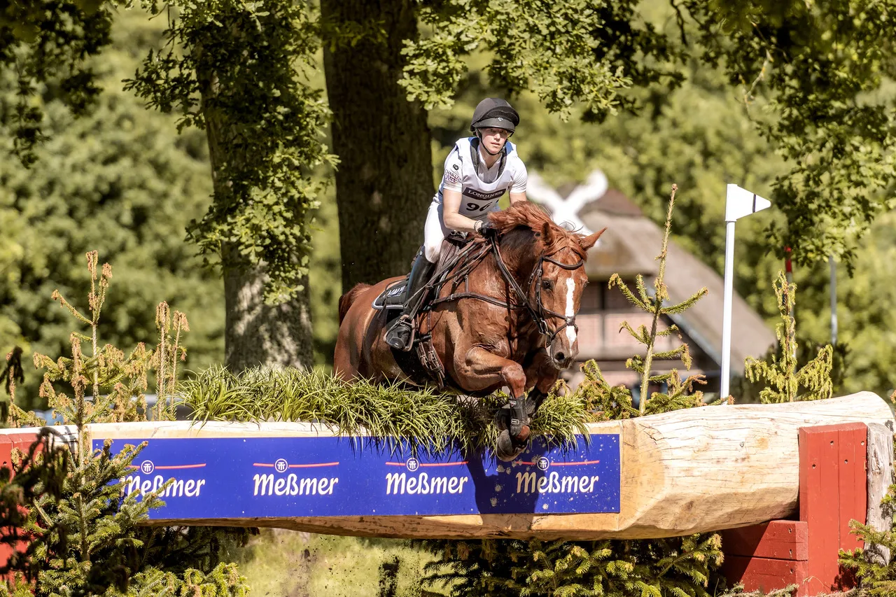 Sandra Auffhart et Viamant du Matz sont troisièmes du CCI 4*-S