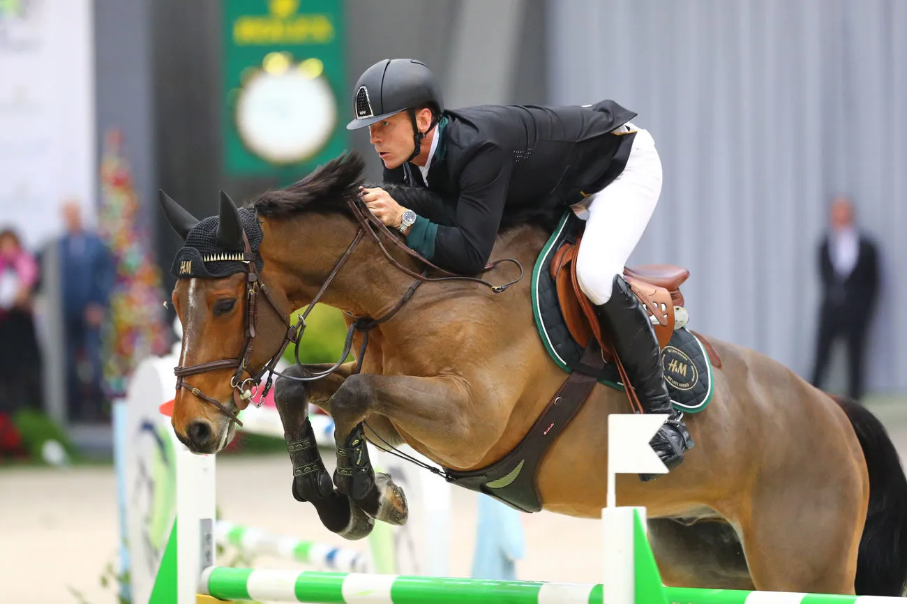 Peder Fredricson et H&M All In de Vinck se sont malheureusement montrés moins en forme en fin d'année.