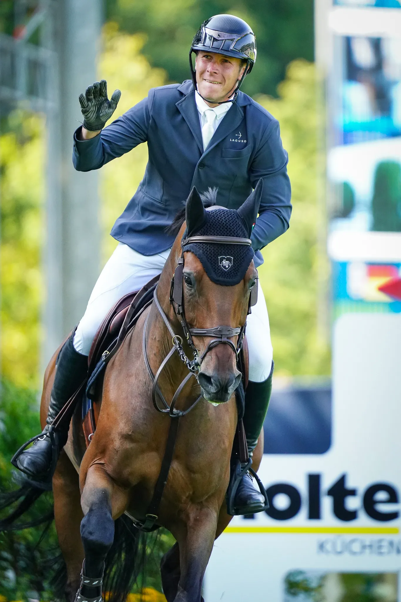 David Will et Quentucky Jolly, lauréats du Grand Prix CSI 3*. 