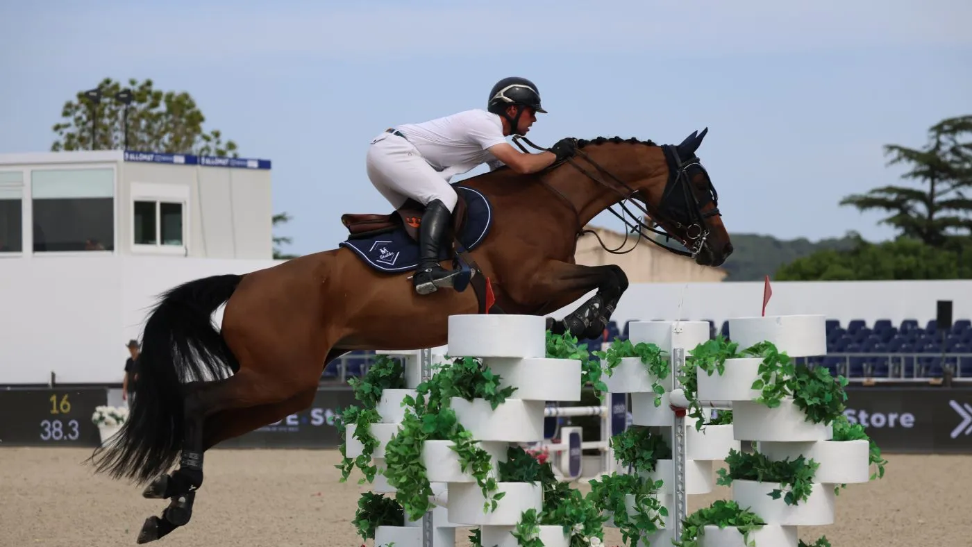 “J’ai vraiment de la chance. Mélanie me laisse m’épanouir sportivement”, explique Victor Laudet.