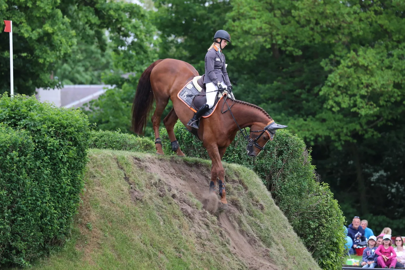 Troisièmes en 2018, Sandra Auffarth et Nupafeed's La Vista ont reculé d'un rang cette année.