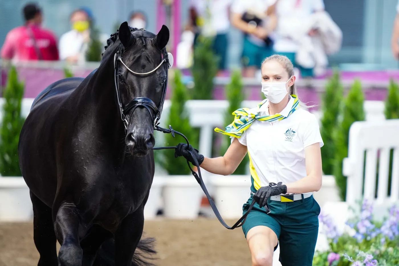 En 2021, Simone Pearce a pris part à ses premiers Jeux olympiques à Tokyo avec Destano