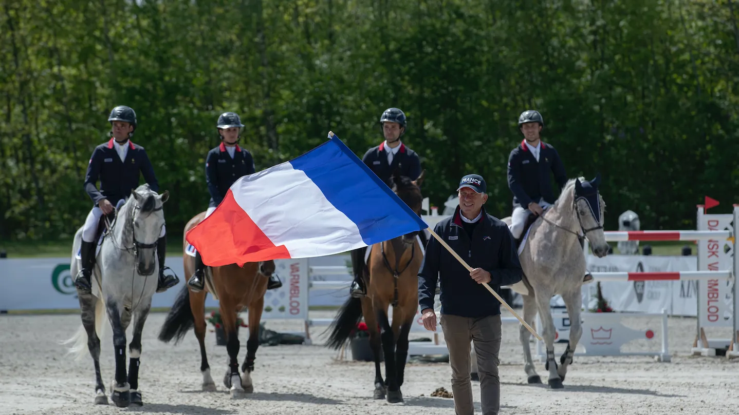 Remise des prix dans la Coupe des nations d'Uggerhalne 