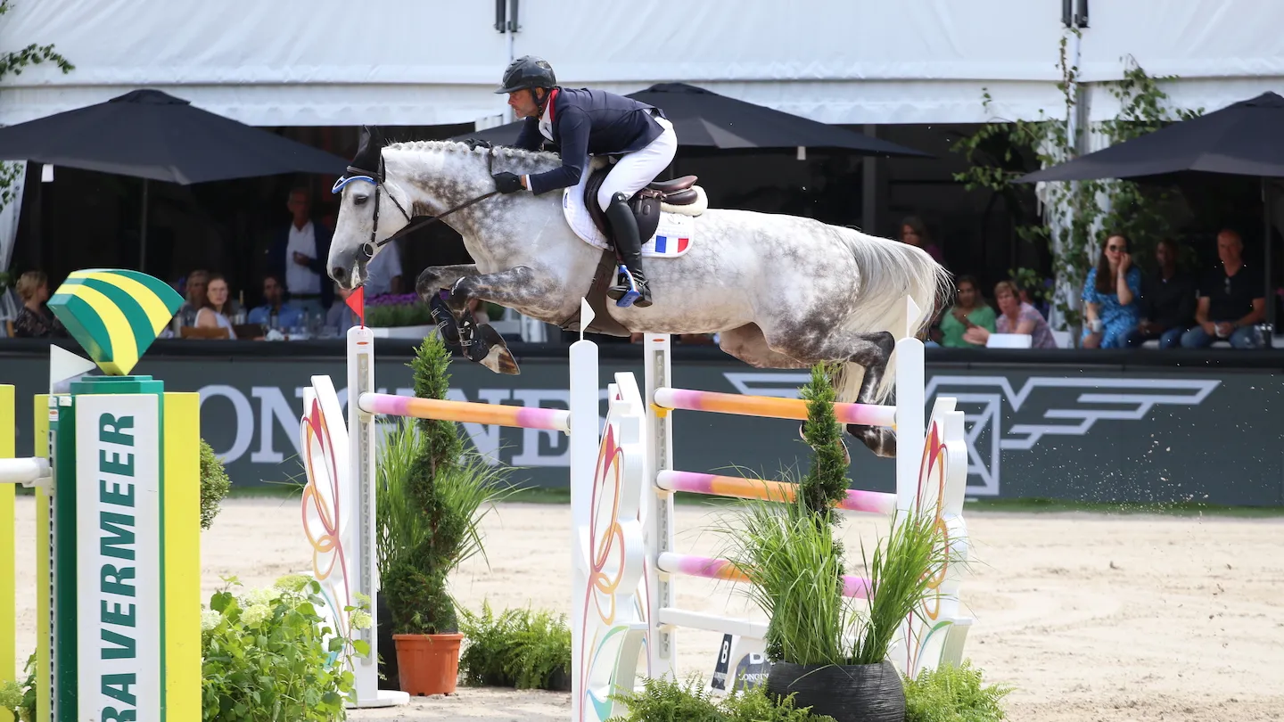 Grégory Cottard et Bibici, cinquièmes du Grand Prix. 