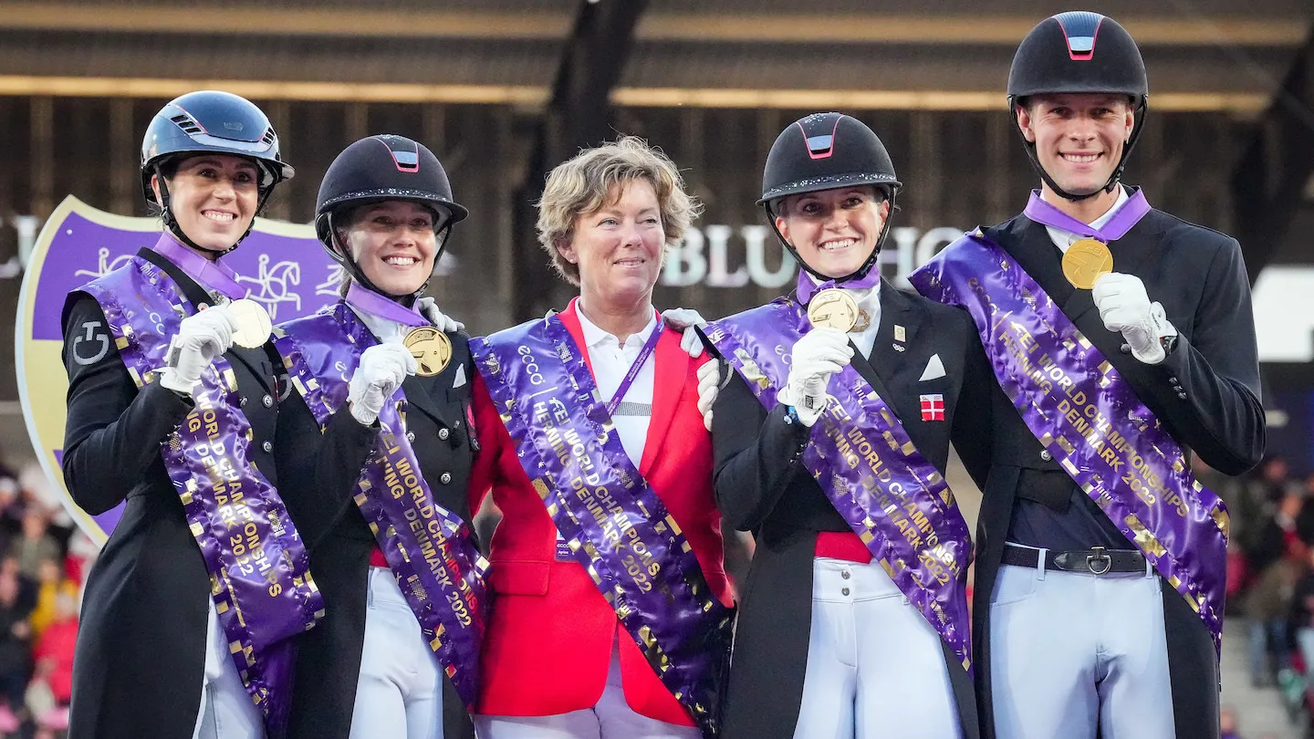 L'équipe danoise a décroché l’or pour la toute première fois de son histoire. 