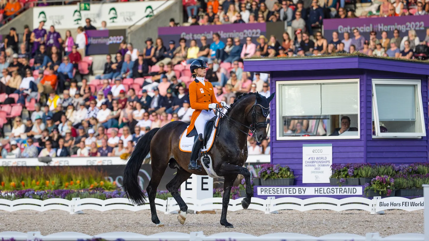 Pour son tout premier championnat mondial, Dinja van Liere s’est déjà offert le bronze individuel. 