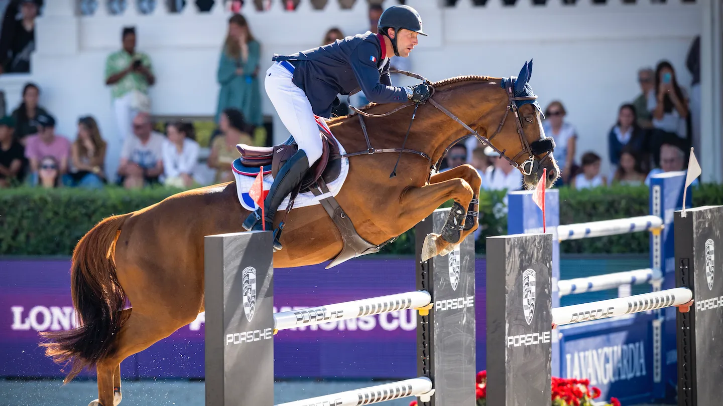 Kevin Staut et Scuderia 1918 Viking d’la Rousserie, l'un des cinq meilleurs couples de la finale. 