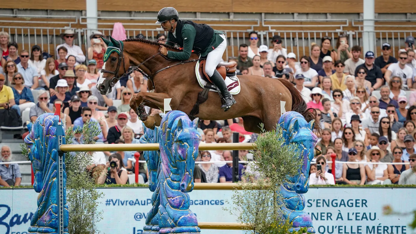 Rodrigo Pessoa et l’excellent Major Tom, impeccables sur leurs deux Coupes des nations courues. 