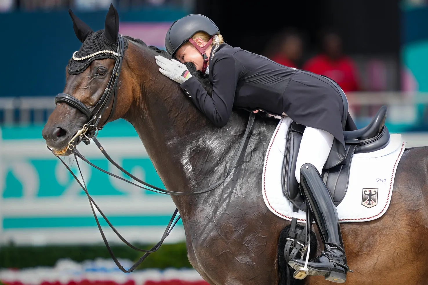 Jessica von Bredow-Werndl s'est montrée émue à la fin de sa reprise