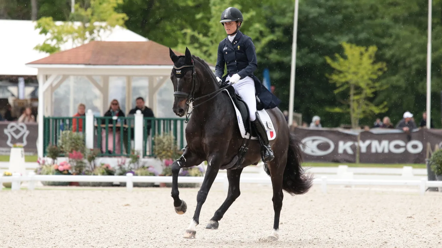 Pauline Basquin et Sertorius de Rima*IFCE ont signé la meilleure performance française
