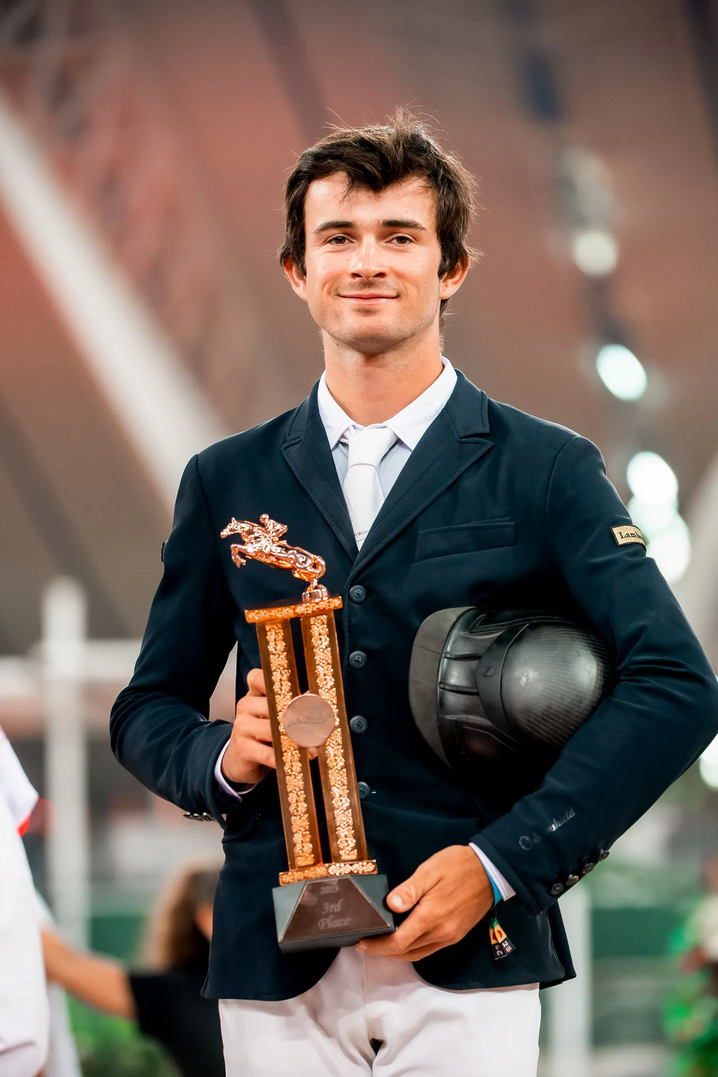 Antoine a pu se réjouir de monter sur le podium!