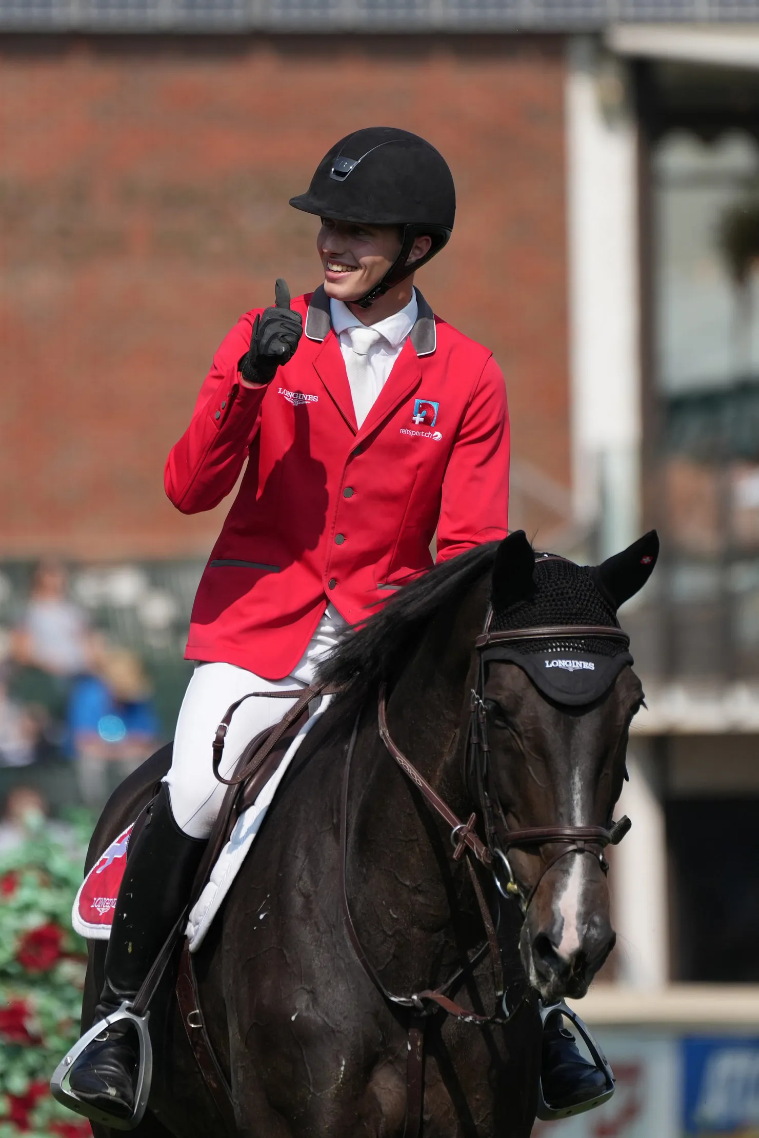 Edouard Schmitz a eu de quoi se réjouir, hier, en signant un double sans-faute avec son fidèle Quno.