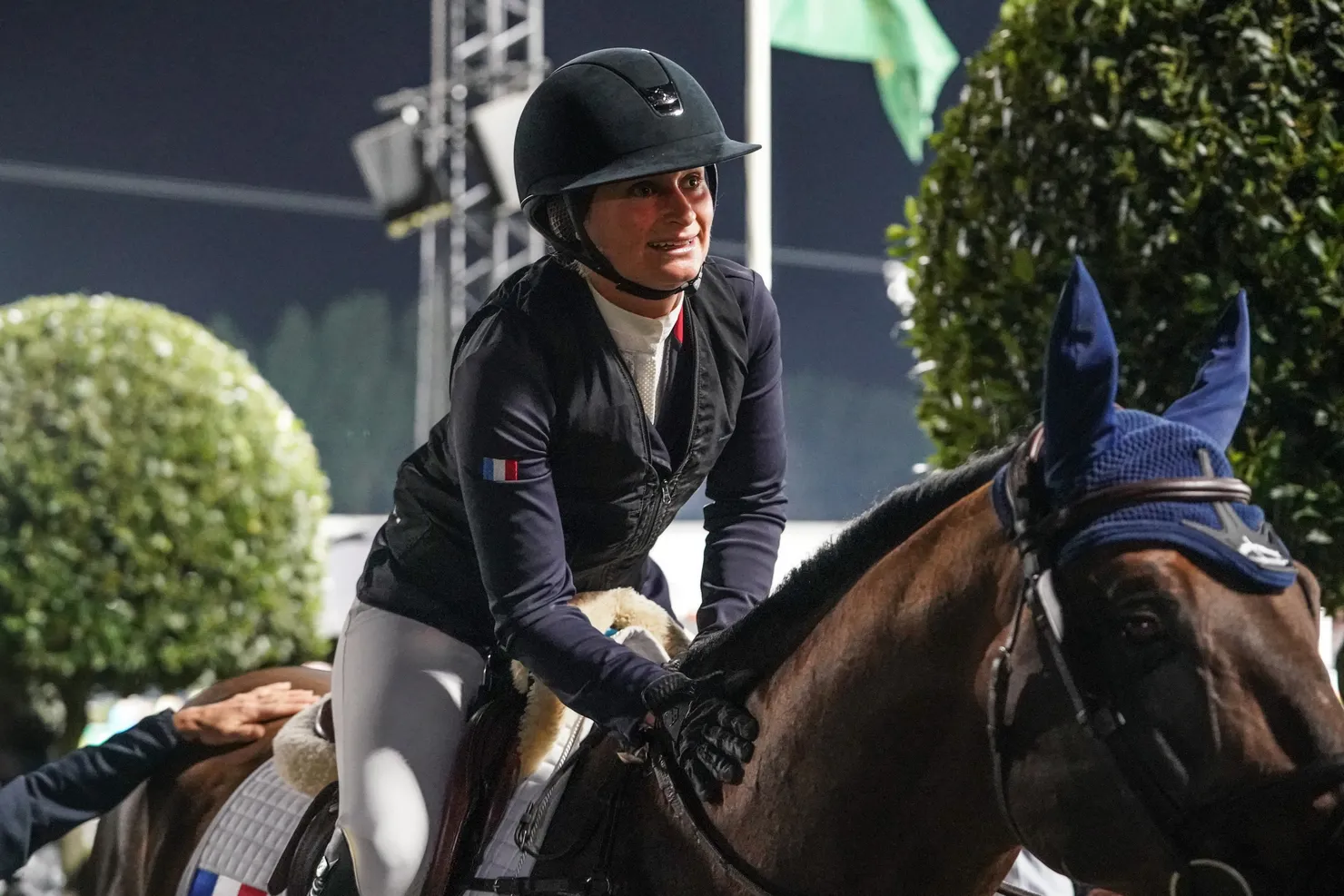 Dès sa première Coupe des nations 5*, Jeanne Sadran a pu se réjouir de signer un beau double sans-faute