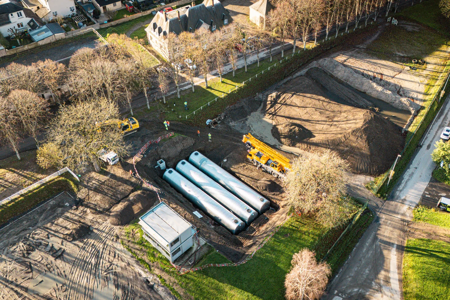 Les cuves installées à Saint-Lô ont une capacité totale dépassant le million de litres