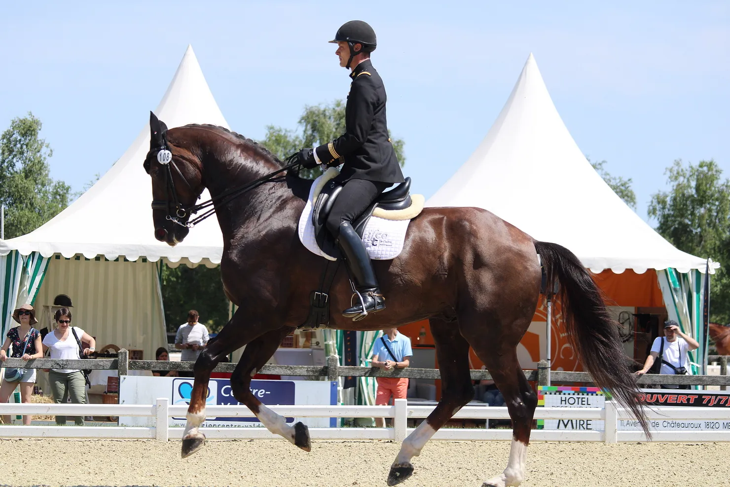 Après l'argent l'an passé, Guillaume Lundy et Tempo*IFCE se sont cette fois emparés du bronze à Vierzon