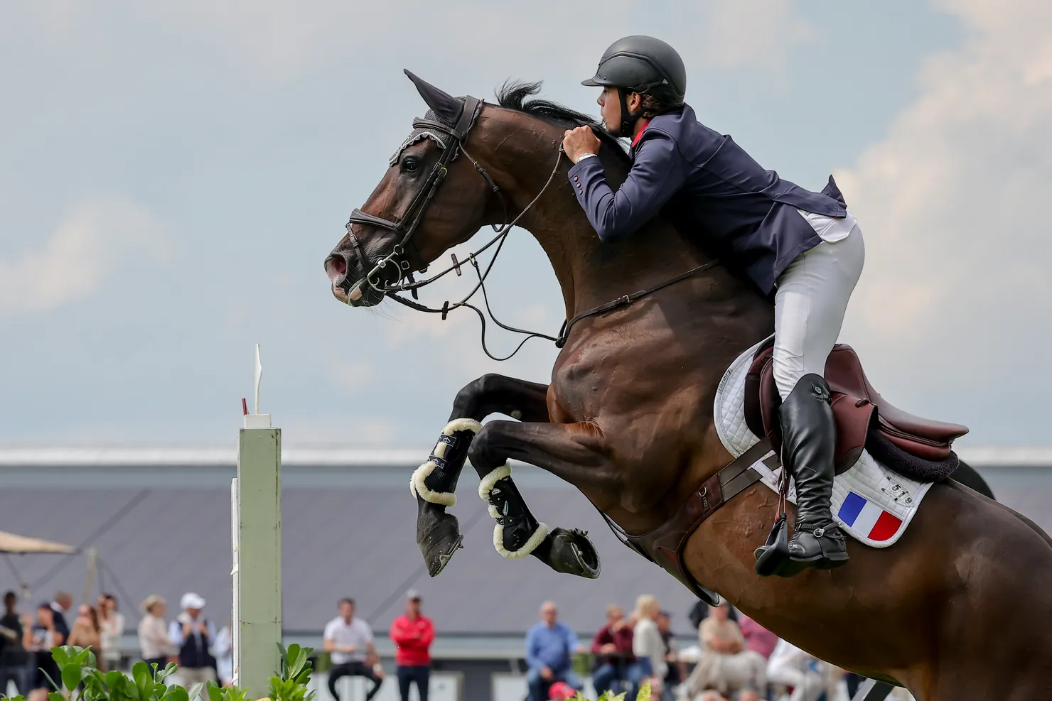 Médaillé d'argent avec l'équipe de France, Jules Orsolini pointe aussi en tête du classement individuel à Kronenberg.
