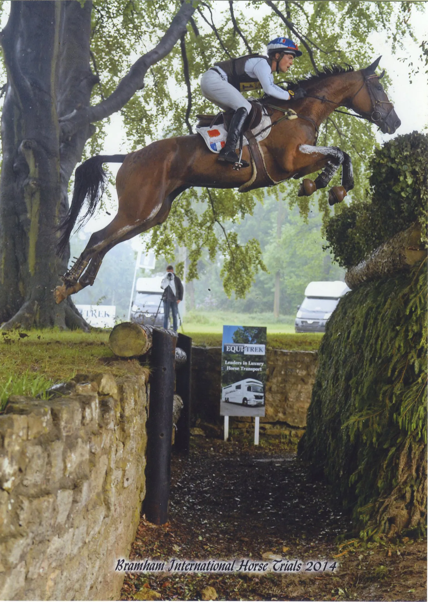 Rhéxia et Aurélien au CCI4*-S de Bramham