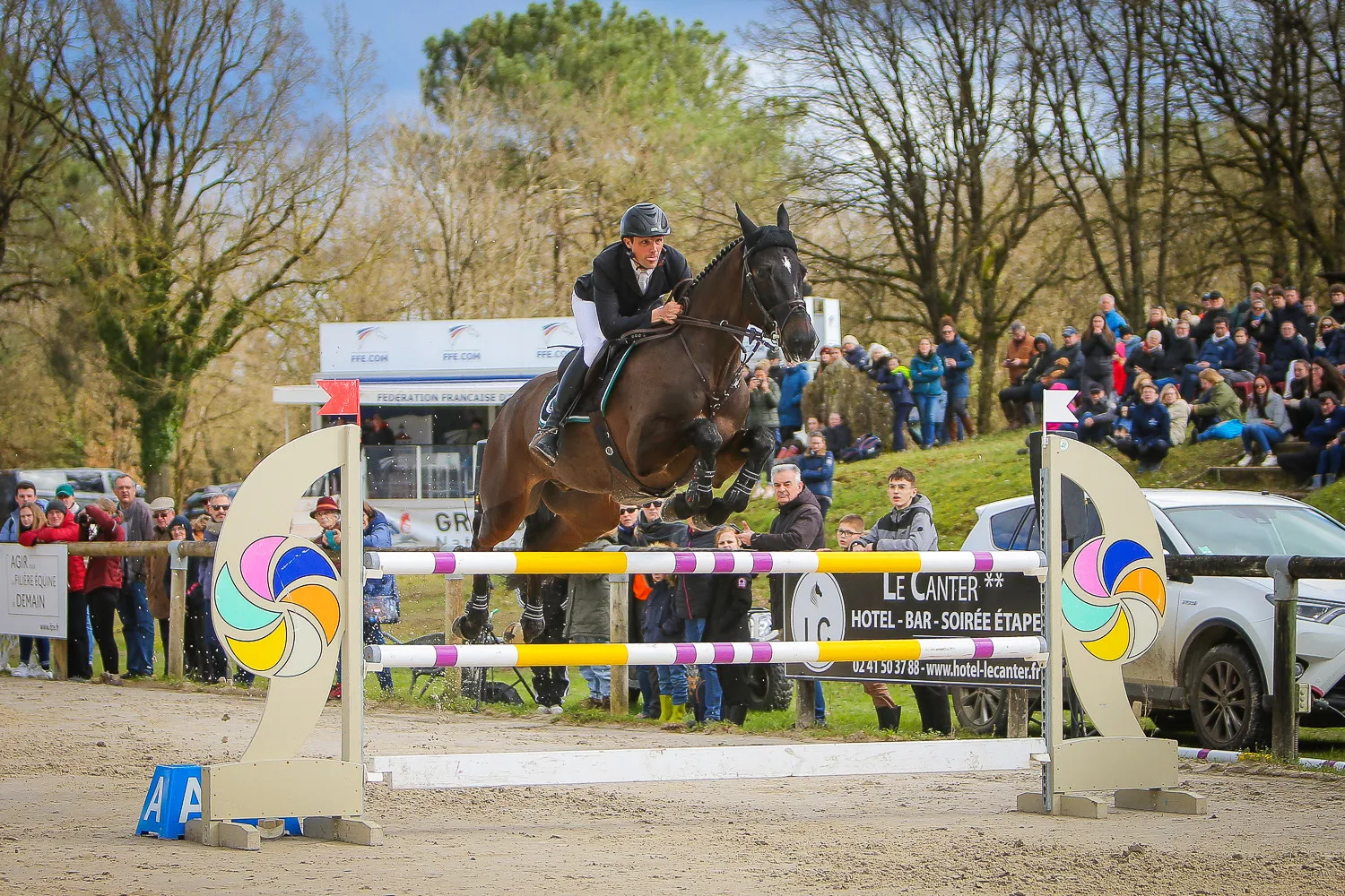 Nicolas Touzaint et Absolut Gold*HDC se sont finalement classés deuxièmes.