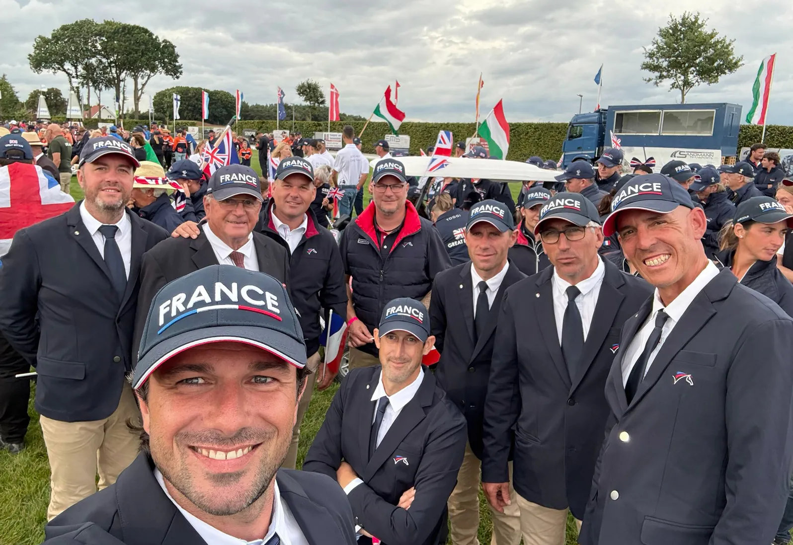 L’équipe de France, menée par Lucas Ricard, nouveau conseiller technique national en charge de l’attelage, a terminé septième de ces championnats d’Europe.